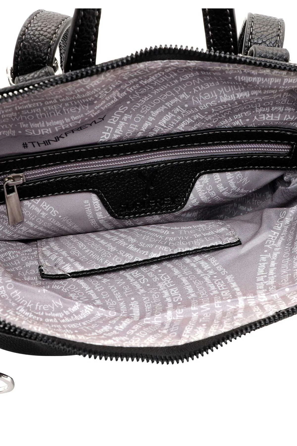 SURI FREY  Rucksack - Schwarz - Unifarben