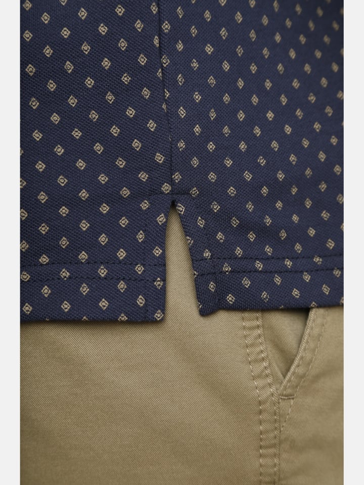 Charles Colby T-Shirt DUKE COLIN in dunkelblau günstig kaufen 4XL