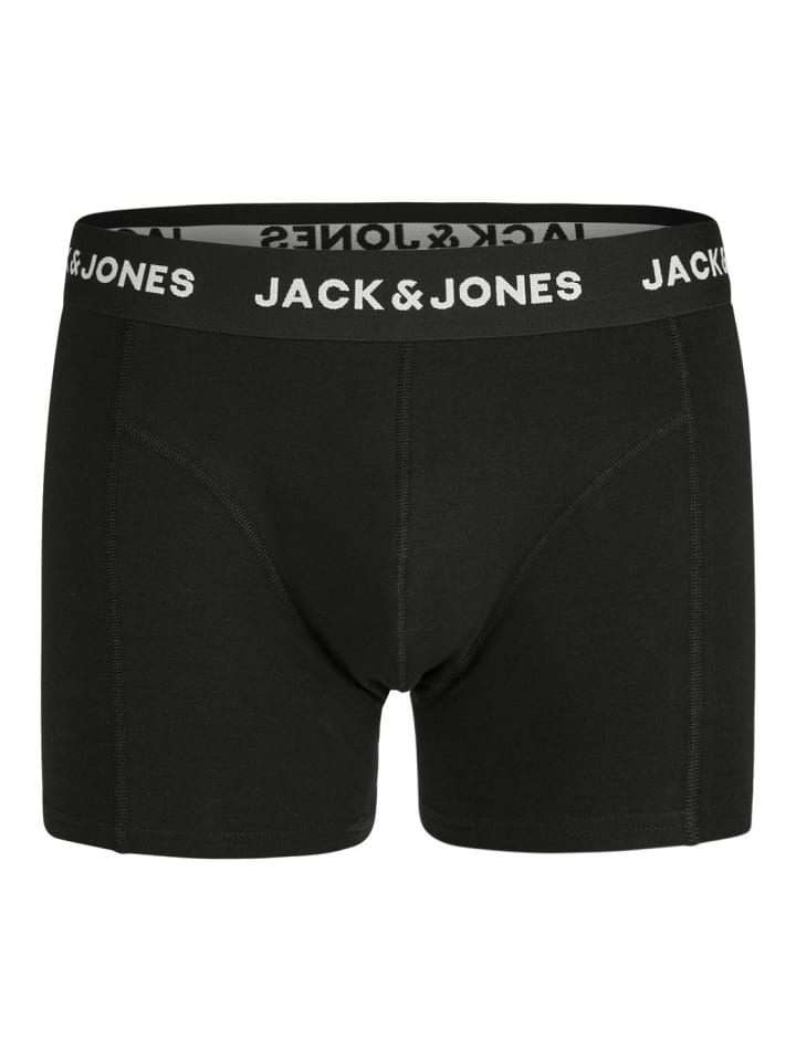 Jack & Jones Trunk 10er Pack Basic Trunks regular/straight in Schwarz günstig kaufen