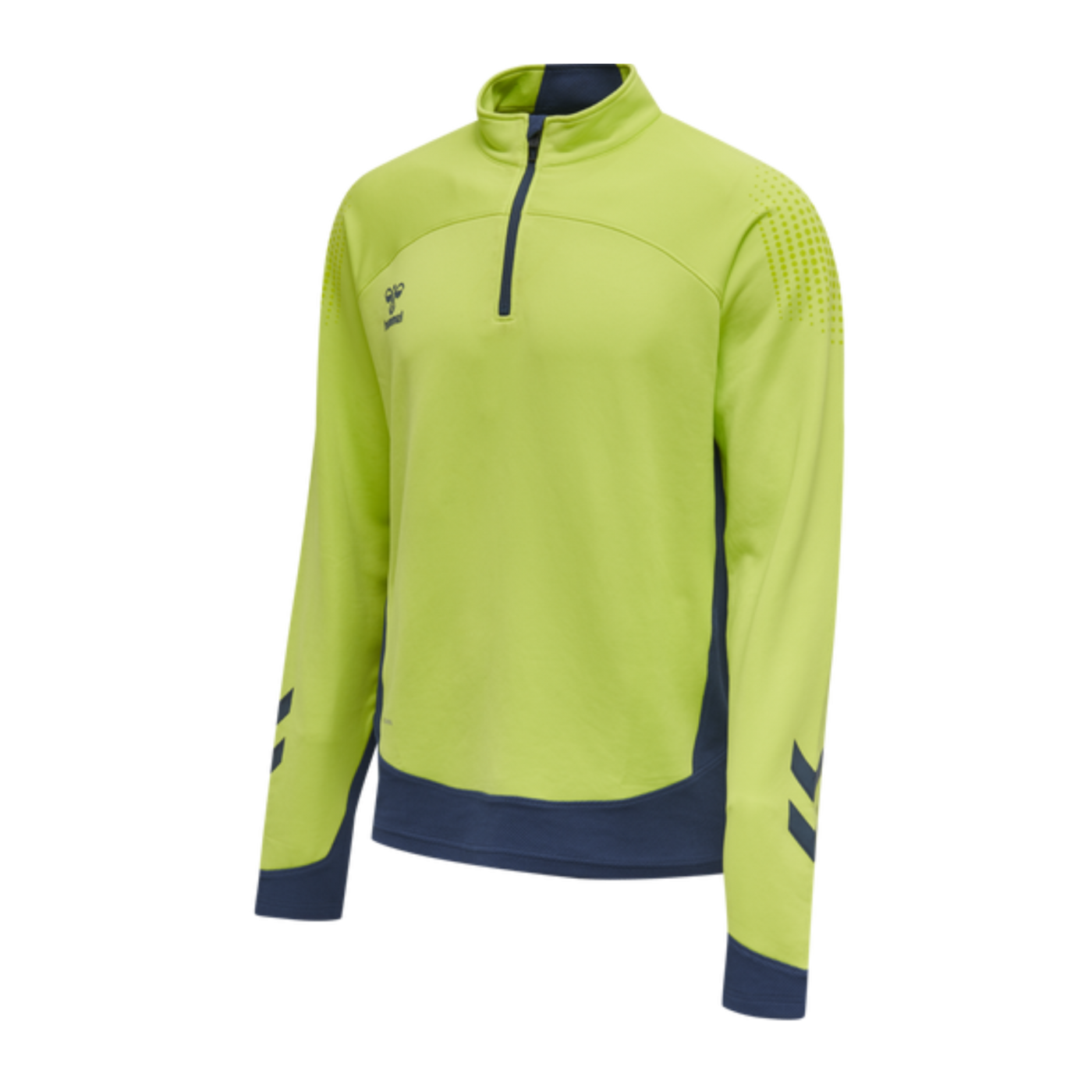 Hummel hmlLEAD HalfZip Sweatshirt Kids Grün F6242