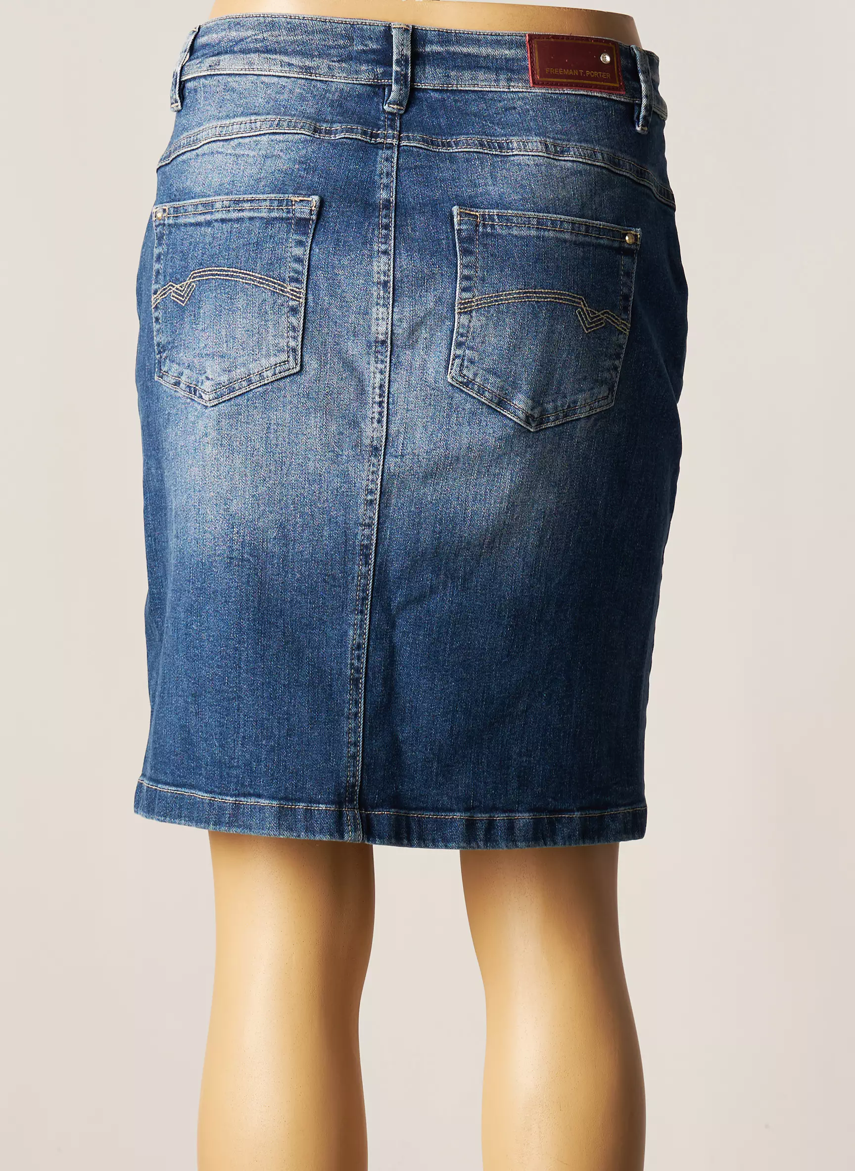 Freeman T Porter Jupes Courtes Femme couleur bleu