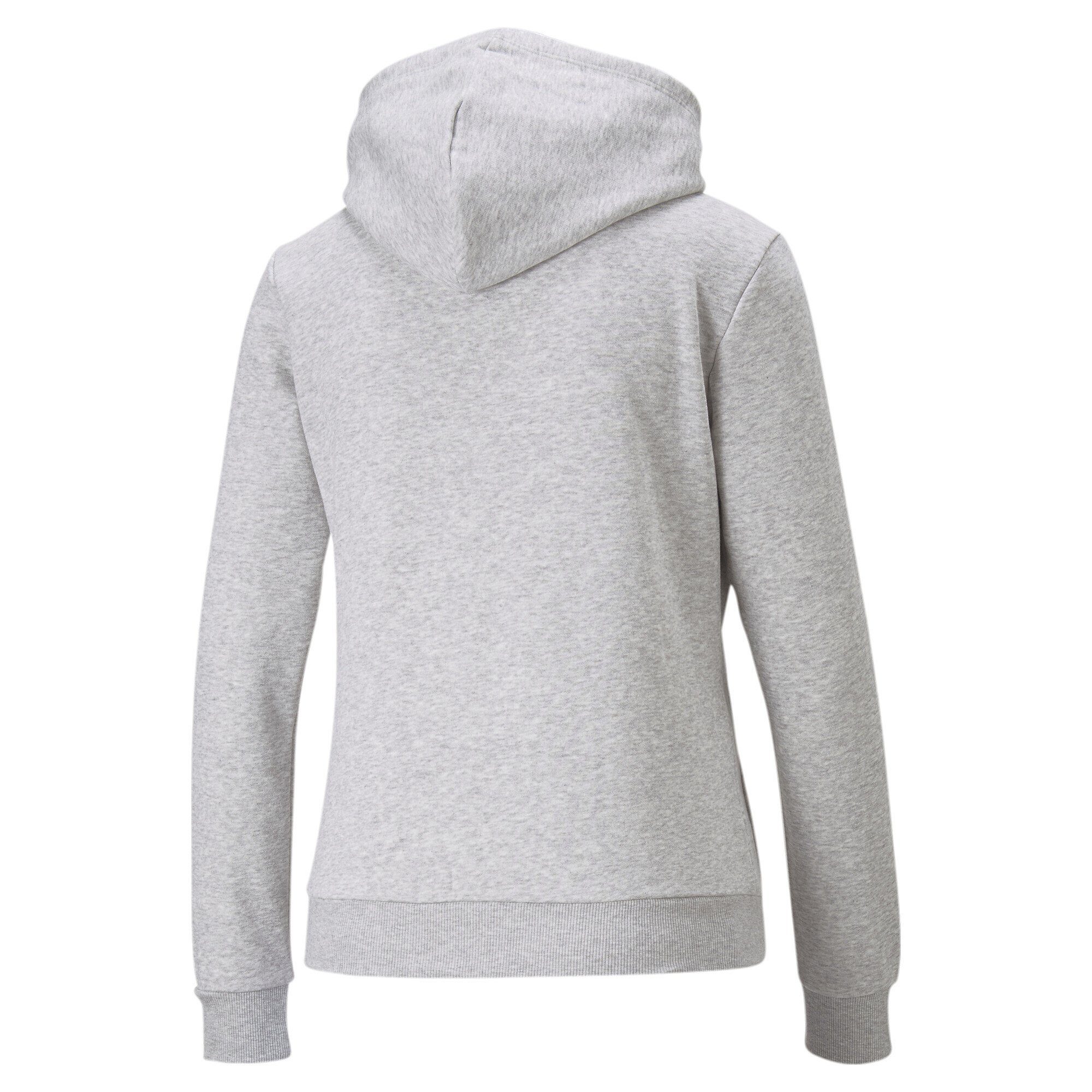 PUMA Sweatshirt Essentials Hoodie in voller Länge mit durchgehendem