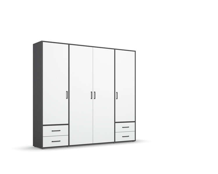 Rauch Möbel Schrank Drehtürenschrank VOYAGER