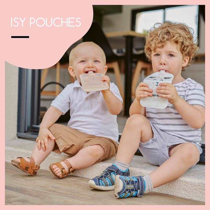 Lot de 20 gourdes réutilisables Babymoov