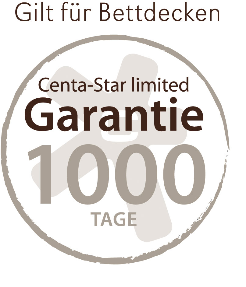 CENTA-STARDoppeltuch-Kopfkissen 1200g