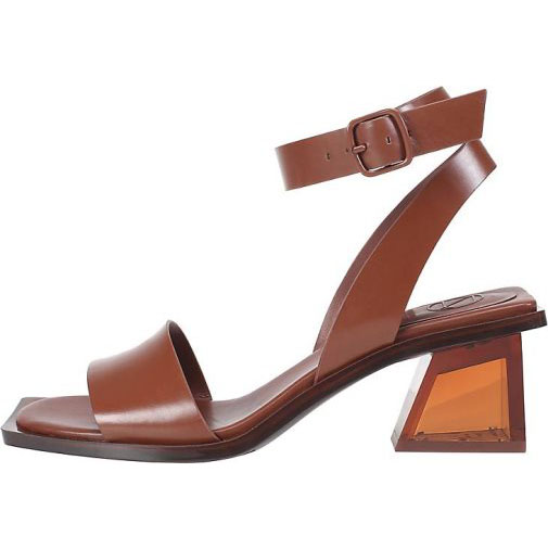 ekonika Riemchenschuhe mit transparentem Absatz