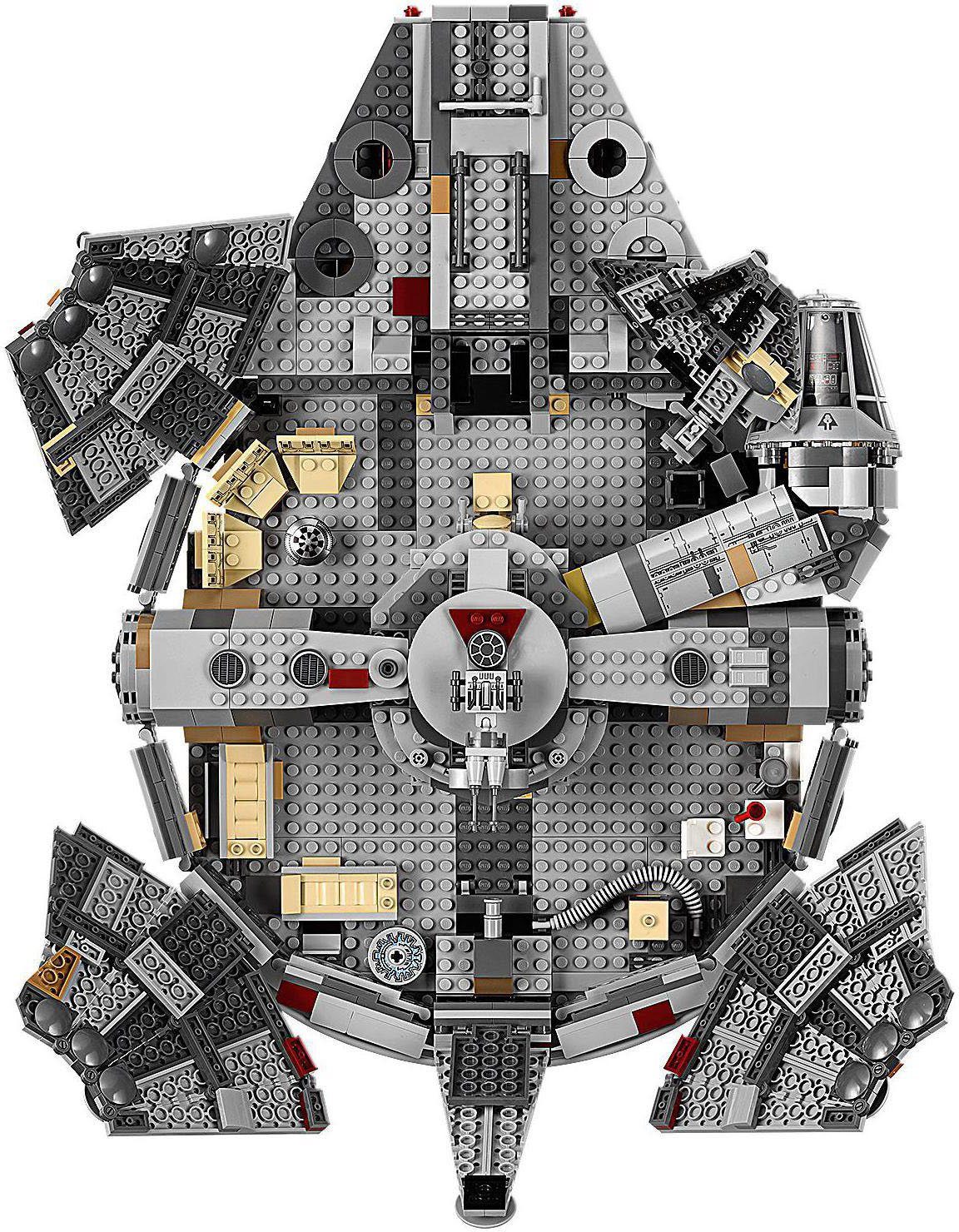 LEGO® Konstruktionsspielsteine Millennium Falcon™ (75257), LEGO® Star Wars™, (1353 St), Made in Europe