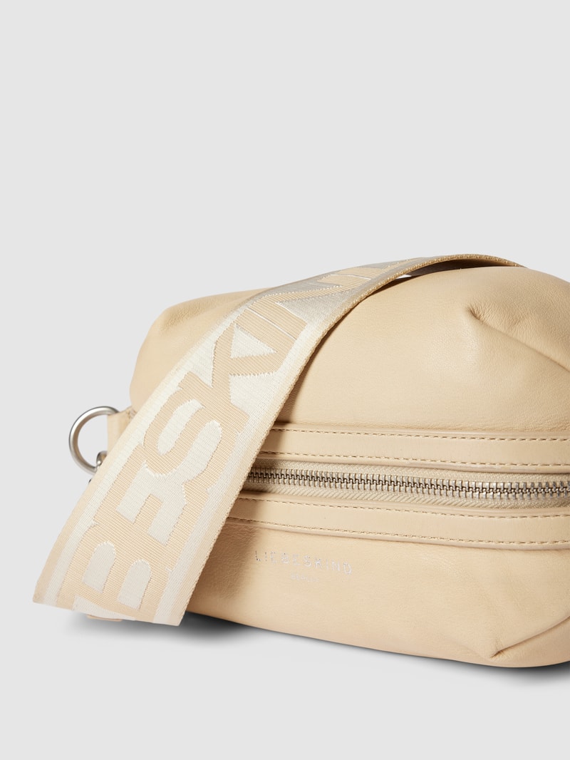 Bauchtasche aus Leder Modell 'Scarlet' in sand