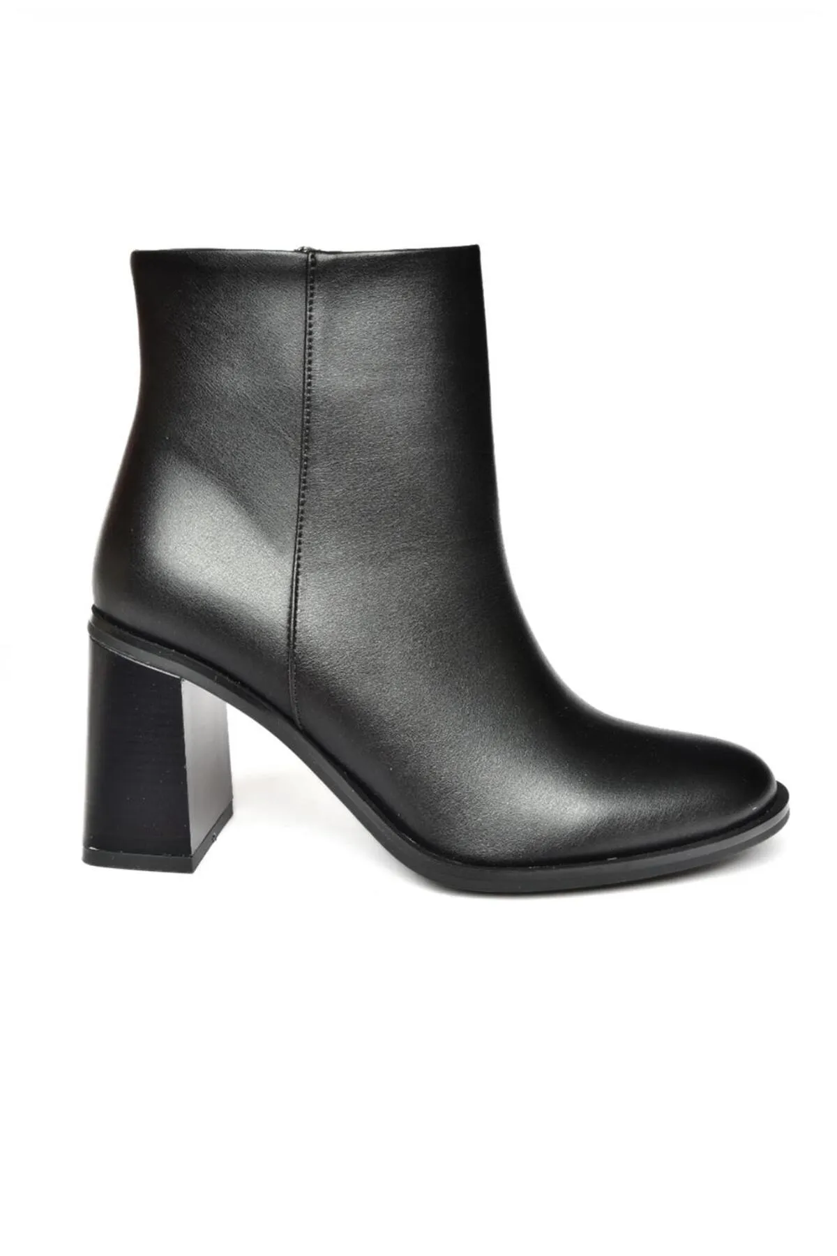 Fox Shoes  R518101309 Schwarze Damenstiefel mit dickem Absatz