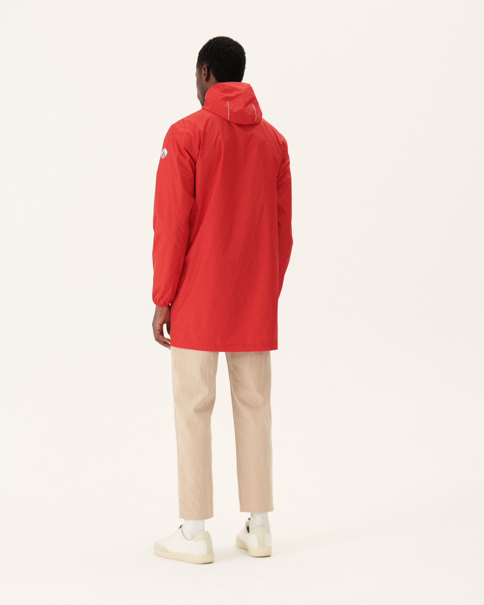 Imperméable long paquetable Rouge vif Stockholm