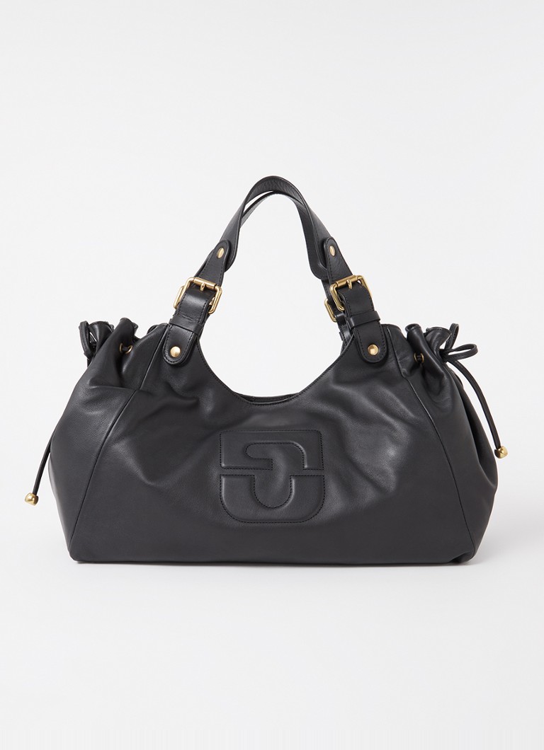 Geantă din piele Chiara de la Gerard Darel cu logo