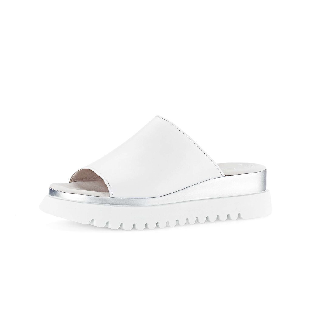 Gabor fashion Pantolette weiß
