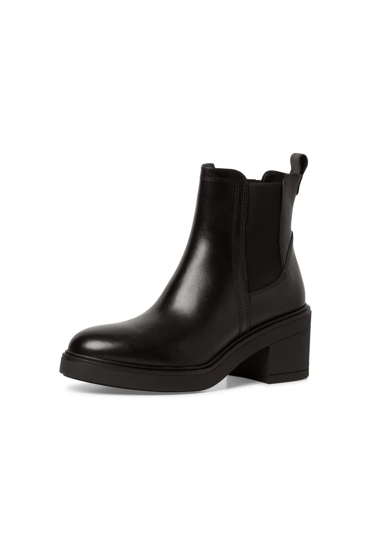 Tamaris  Stiefelette - Schwarz - Flacher Absatz