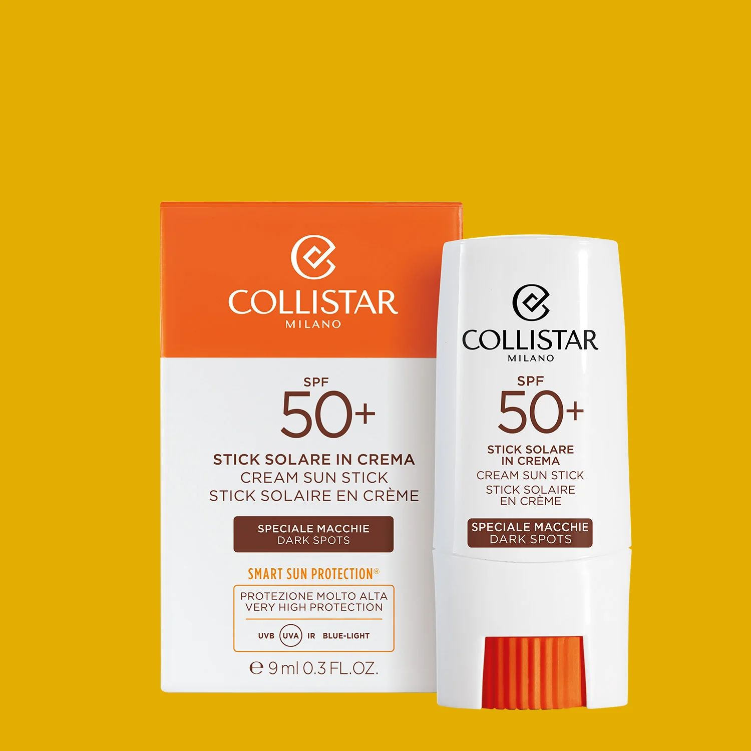 Įdegio kremas nuo saulės SPF50+ korekcinė apsauga - stiprios apsaugos nuo saulės pieštukas