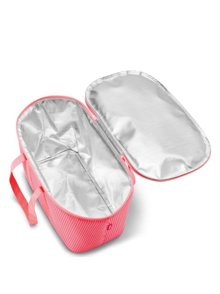 Reisenthel thermo coolerbag - Kühltasche 44.5 cm (twist powder blue) in mesh coral günstig kaufen onesize