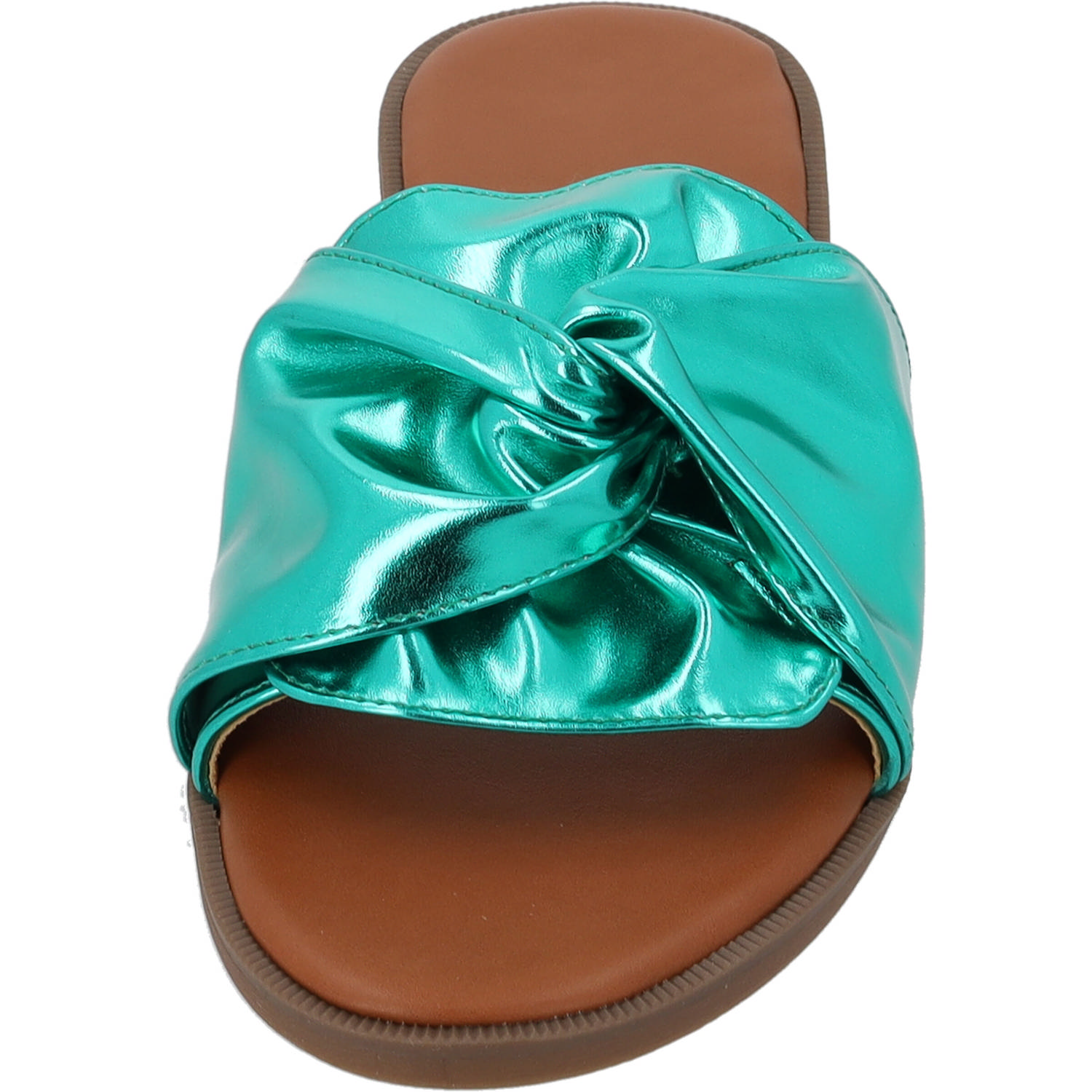 Palado Namar by Sila Sahin, Pantoletten, Damen, Grün Metallic