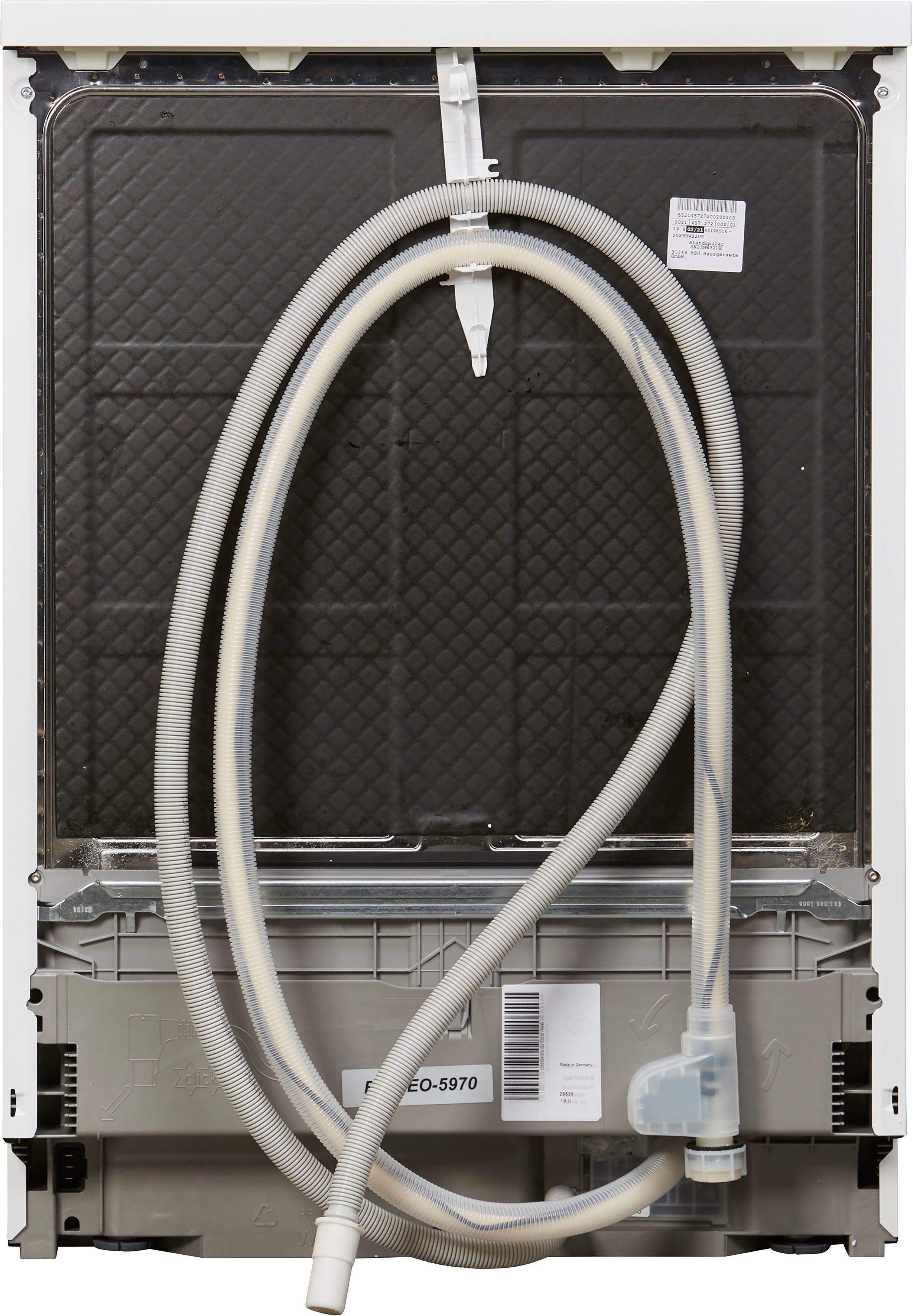 SIEMENS Standgeschirrspüler iQ300, SN23HW32UE, 12 Maßgedecke