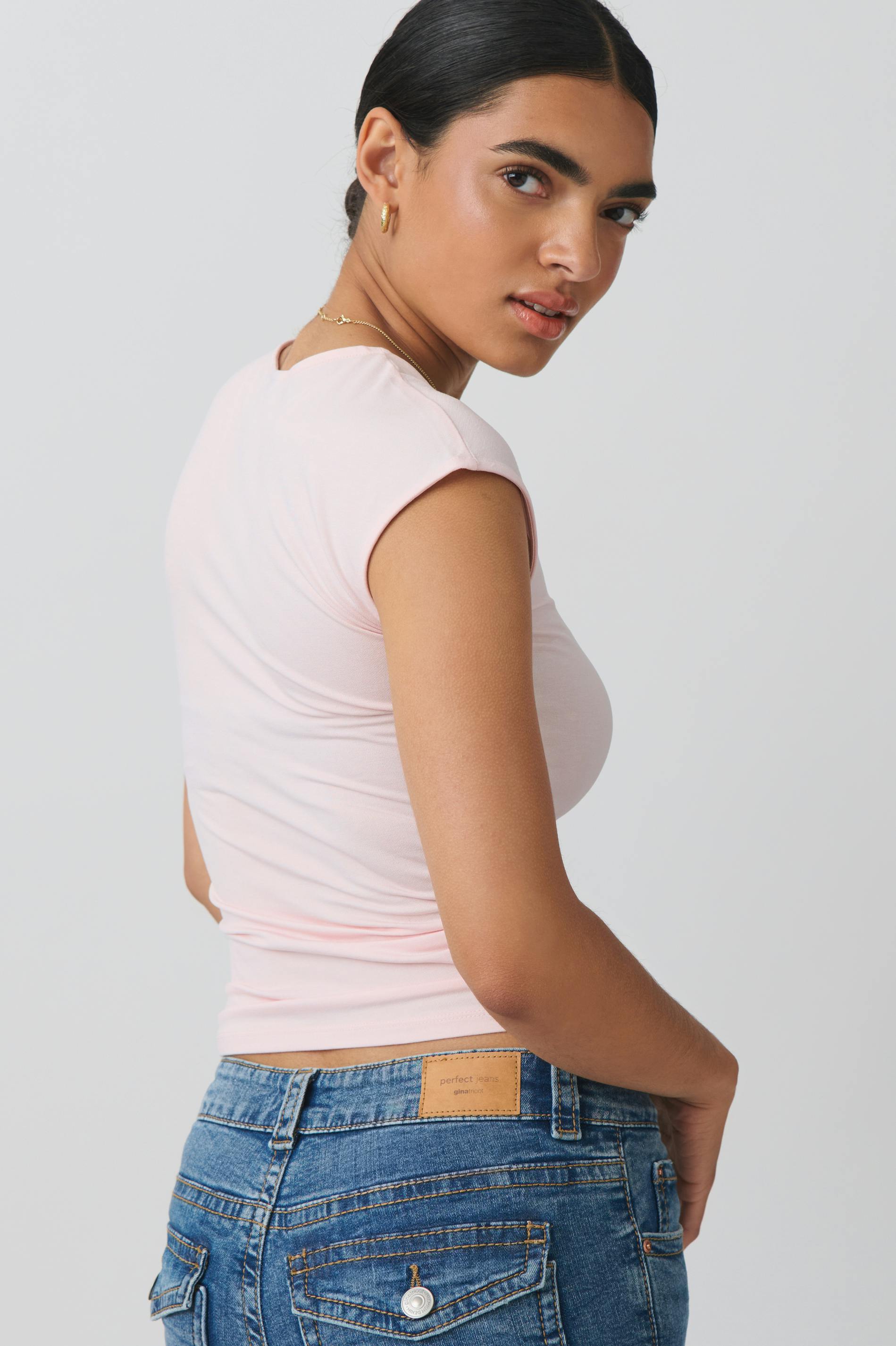 Soft touch tight top