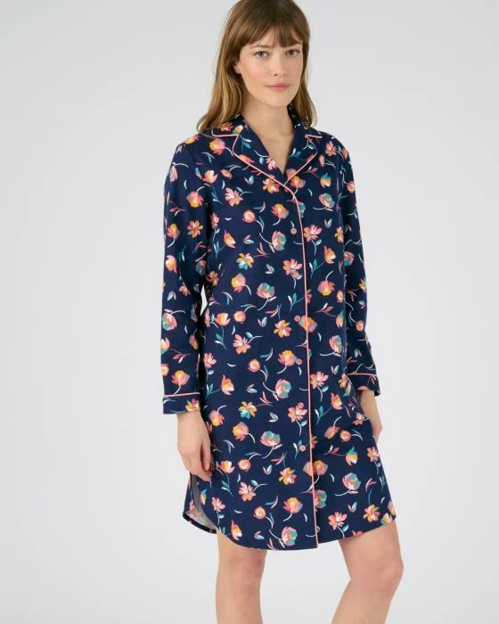 Liquette flanelle coton imprimée