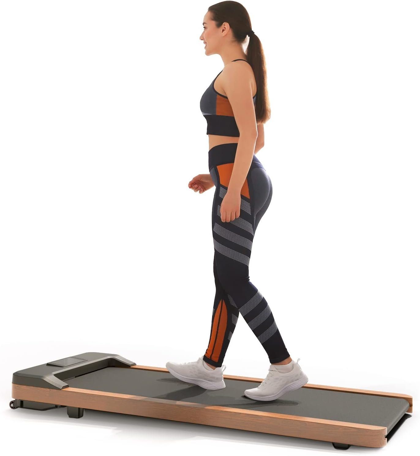 Letix Sports Laufband (Laufband DeskWalk für zu Hause oder Büro, Fitnessgerät Schreibtisch), Laufband für zu Hause mit 5-Lagen bestehende Lauffläche
