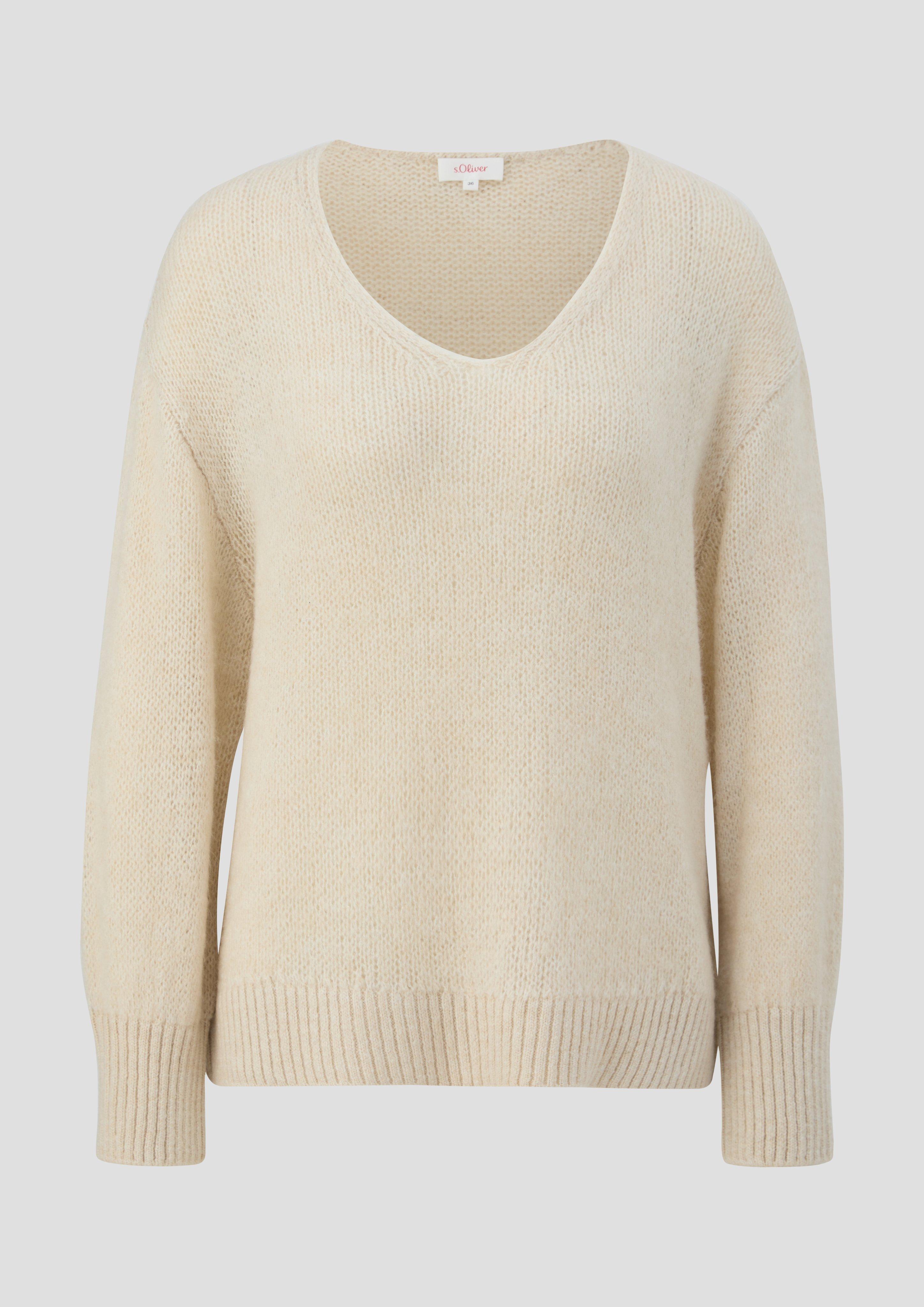 Strickpullover mit V-Ausschnitt  2139923-8105