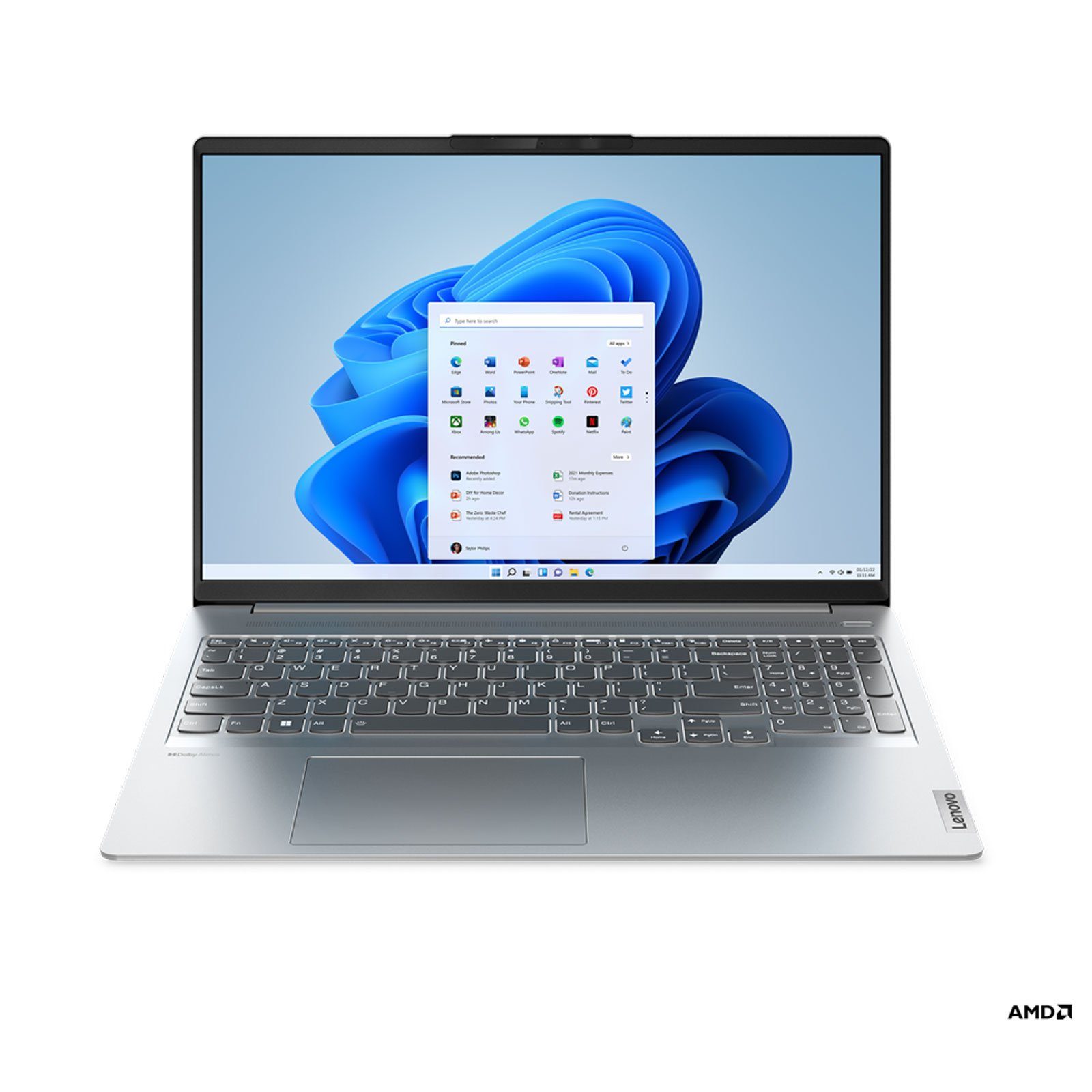 Lenovo 5 Pro 16ARH7 Notebook (AMD Ryzen 7 6800HS, GeForce RTX, WQXGA Display)