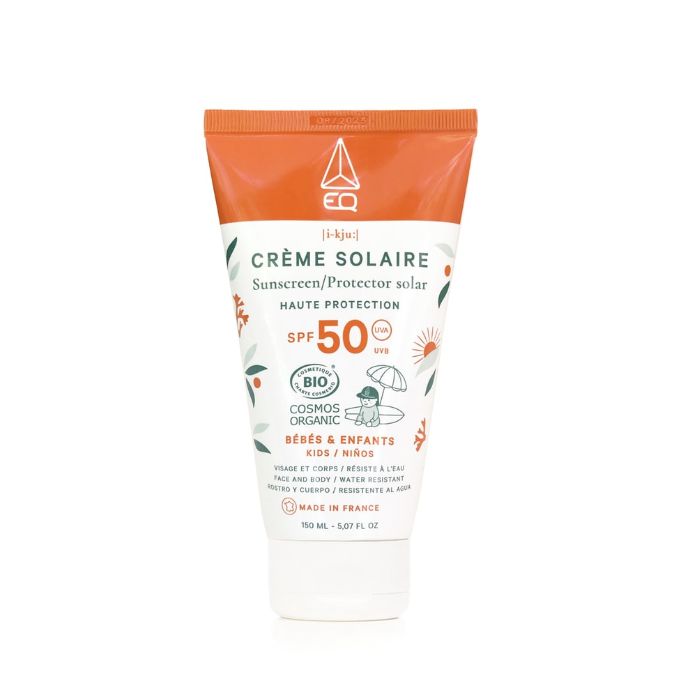 eq france EQ SUNSCREEN 150ML/CREME SOLAIRE BEBE 50SPF BIO COSMOS CREME SOLAIRE