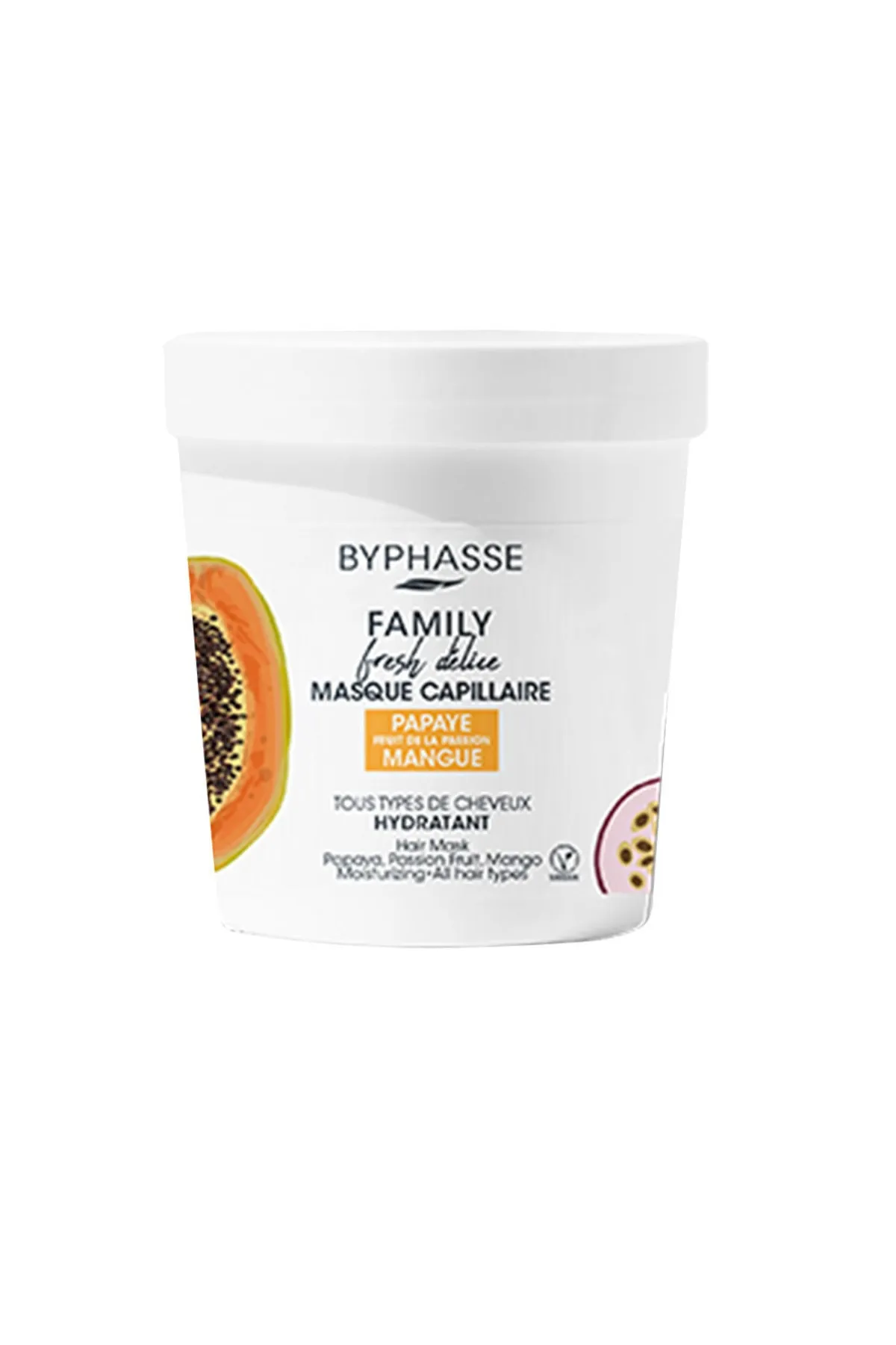 BYPHASSE  Family Fresh Delice Maske für alle Haartypen Byphassé 250 ml