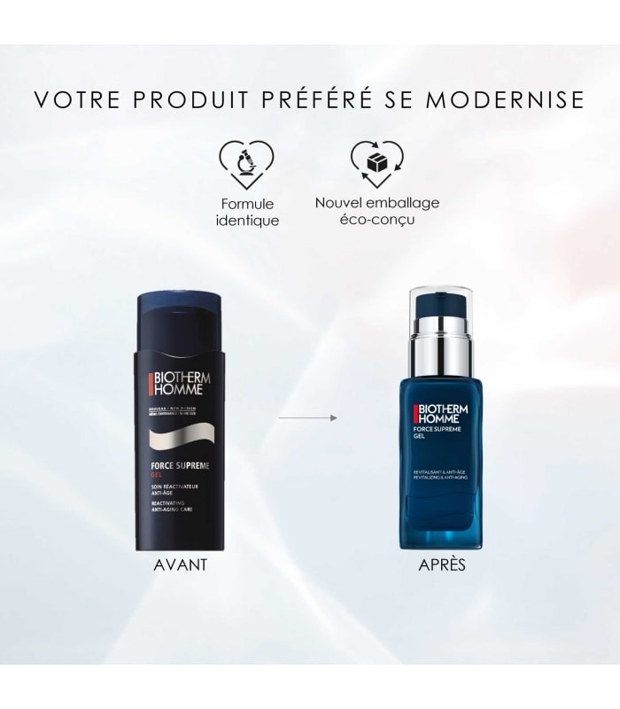 BIOTHERM-FORCE SUPREME GEL-Gel crème anti-âge pour homme