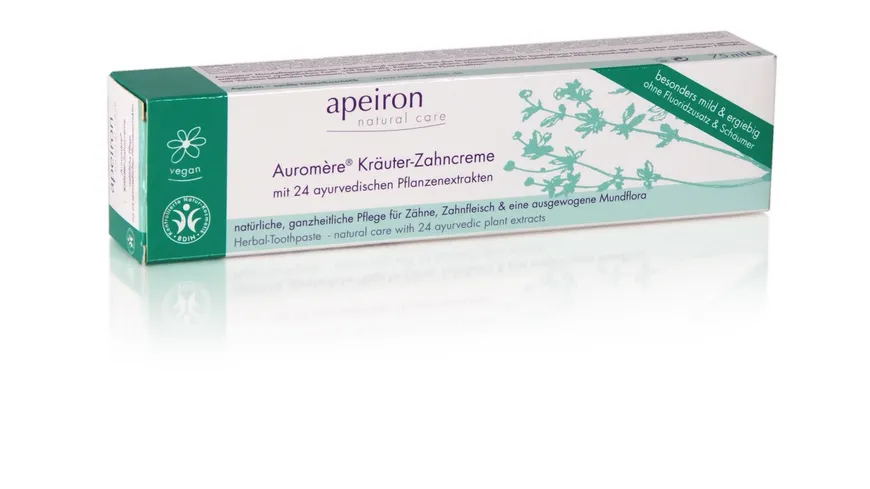 apeiron natural care Auromère® Kräuter-Zahncreme 75 ml