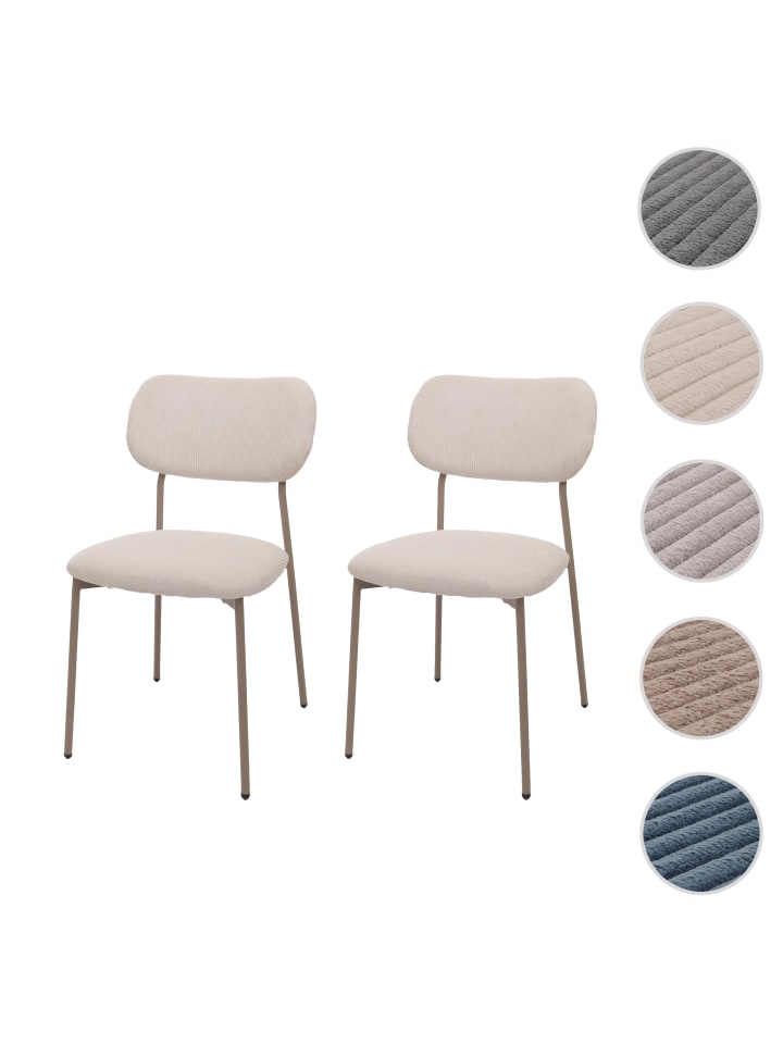 MCW 2er-Set Esszimmerstuhl O26, Beige günstig kaufen onesize