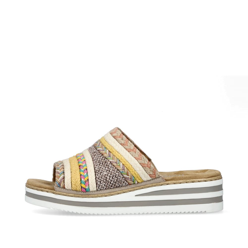 Rieker Damen Pantoletten multi