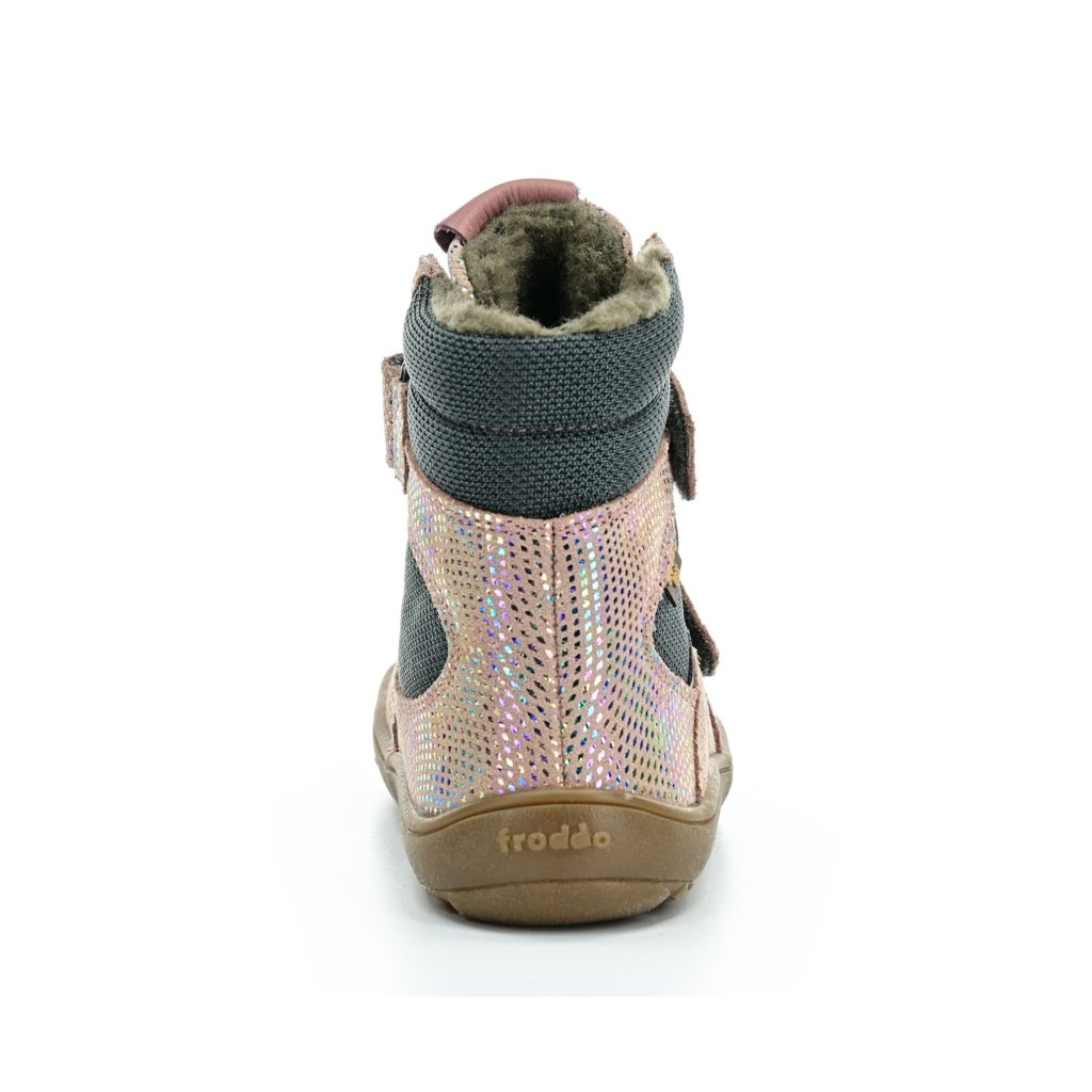 Froddo G3160233-8 Pink Shine Winterbarfußschuhe