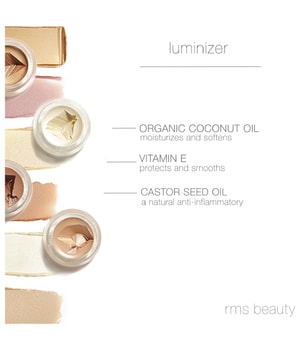 rms beauty living luminizer glow quad mini Highlighter Palette-1 Stk