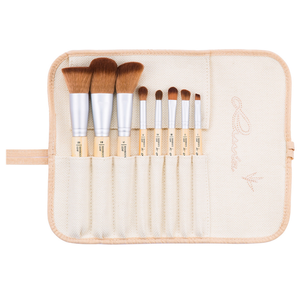 luvia Bamboo's Leaf Kit de Pinceaux de Maquillage