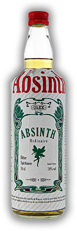 Absinth Ulex Ordinaire Deutschland Absinth Ulex Ordinaire Deutschland Deutscher Klassiker mit sehr hohem Thujongehalt von mehr als 30 mg/Kg. 0,7	 Liter - Vol 70%