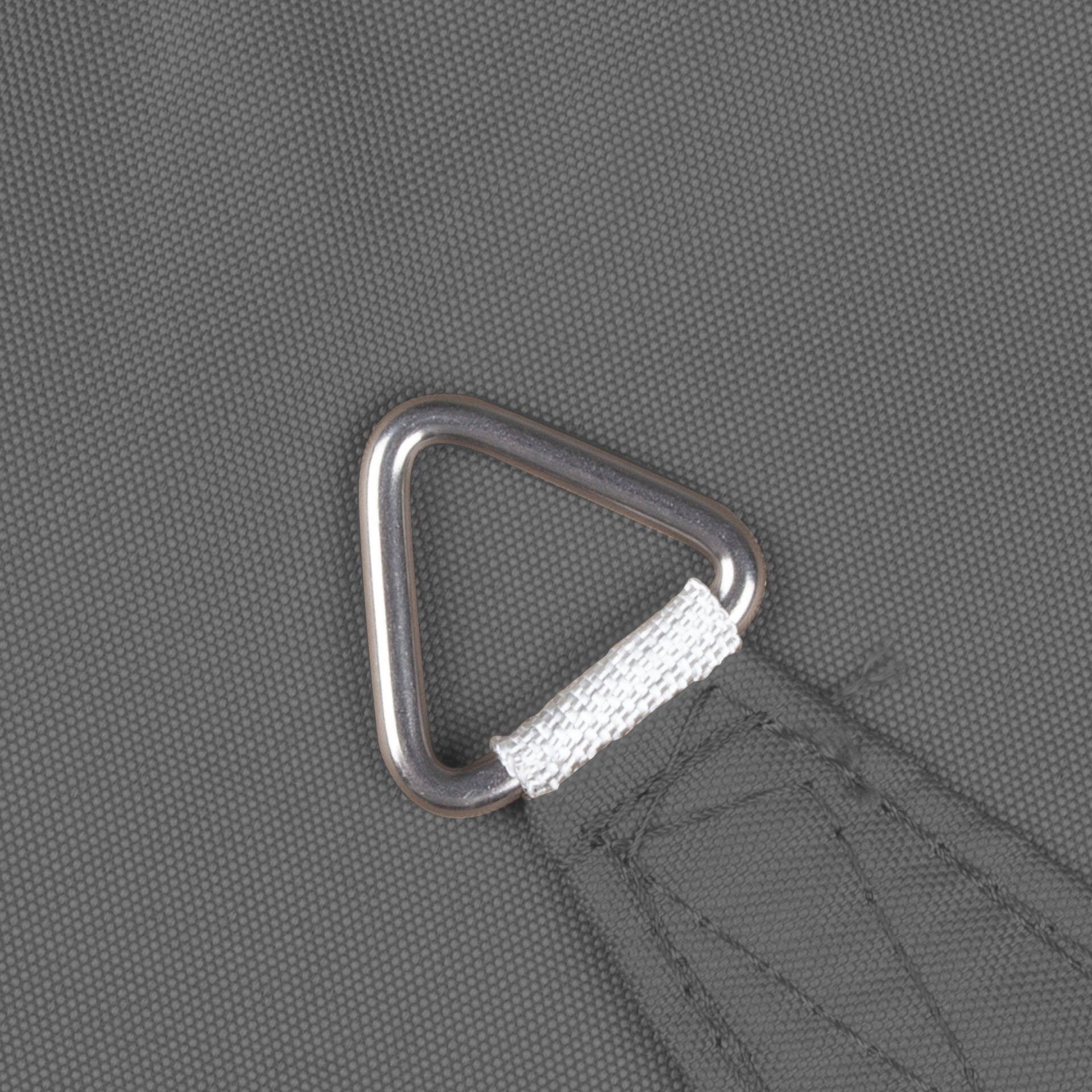 Windhager Sonnensegel Cannes Quadrat, 5x5m, anthrazit