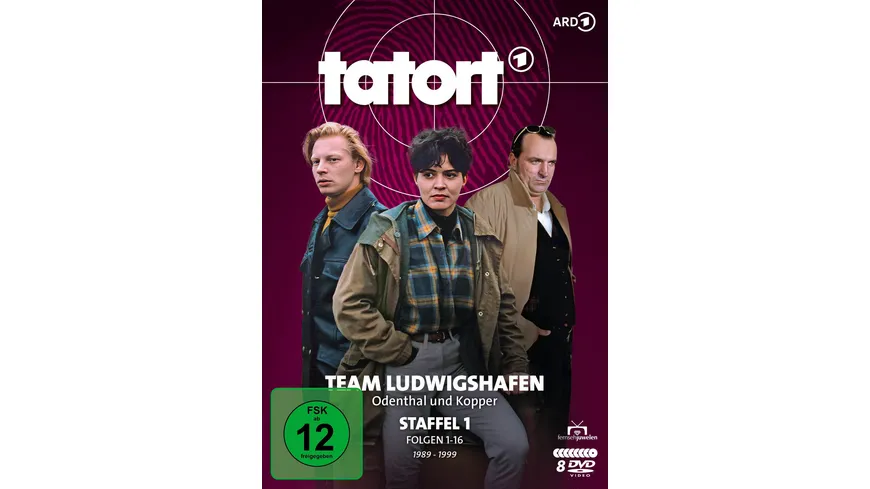 Tatort - Team Ludwigshafen (Odenthal & Kopper) - Staffel 1 (Folgen 1-16)  [8 DVDs]