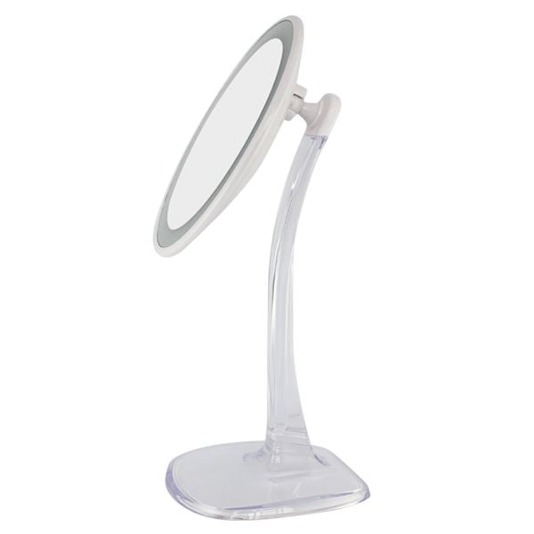 Halo Wiederaufladbarer Kosmetikspiegel mit LED und 10x Vergrößerung