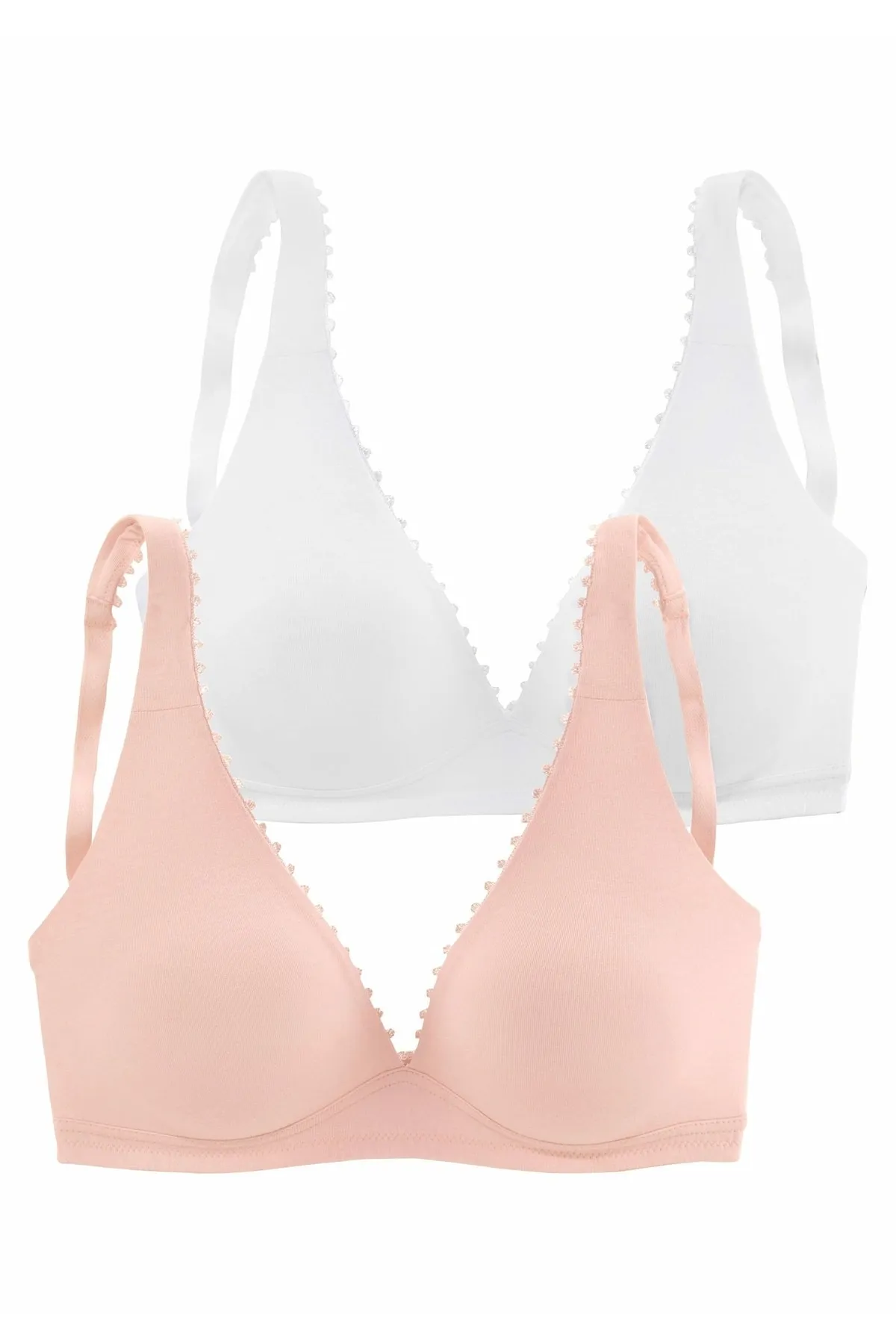 PETITE FLEUR  BH - Rosa - Unifarben