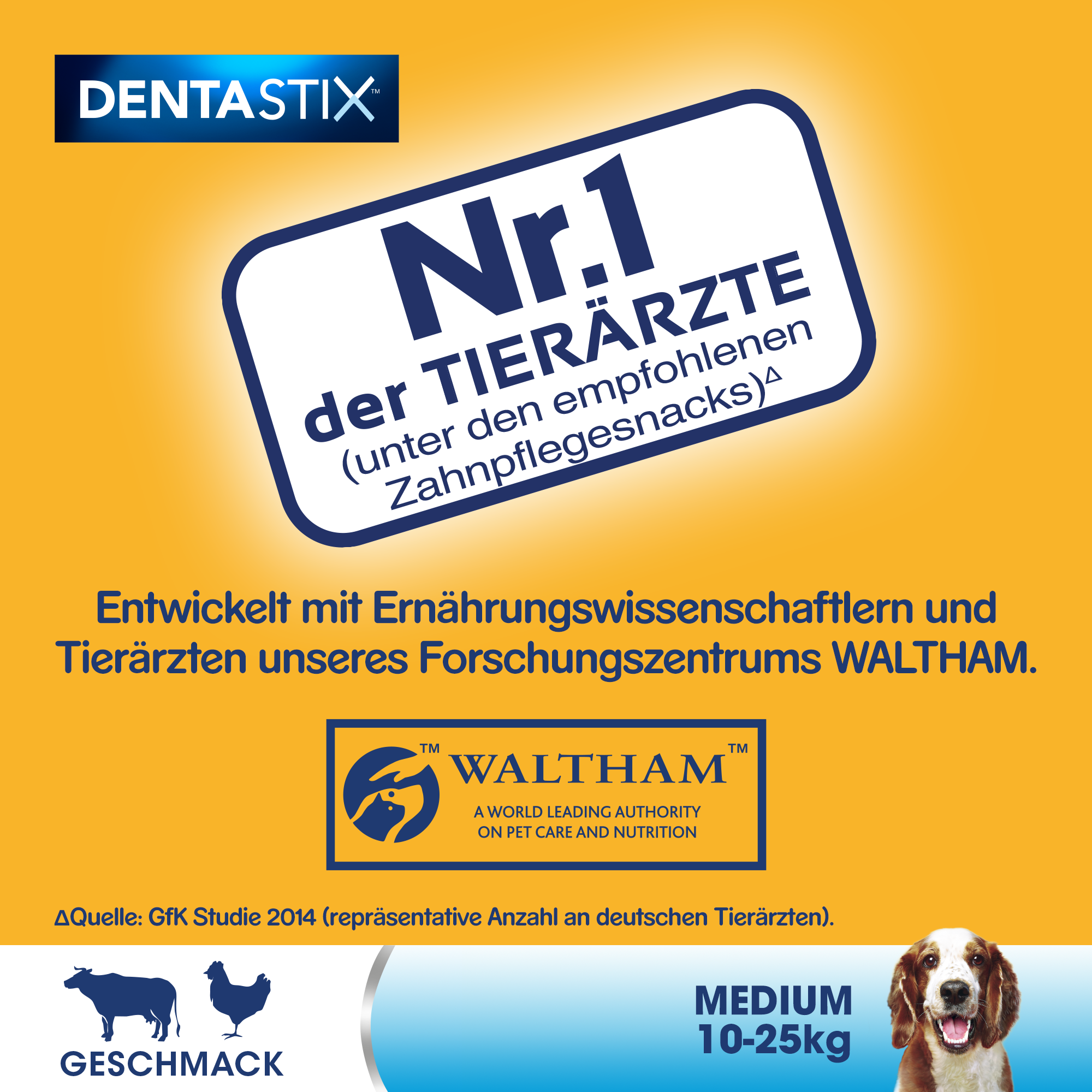 Pedigree Snacks Pedigree Zahnpflege Dentastix Multipack 28 Stück Medium, 11-25kg