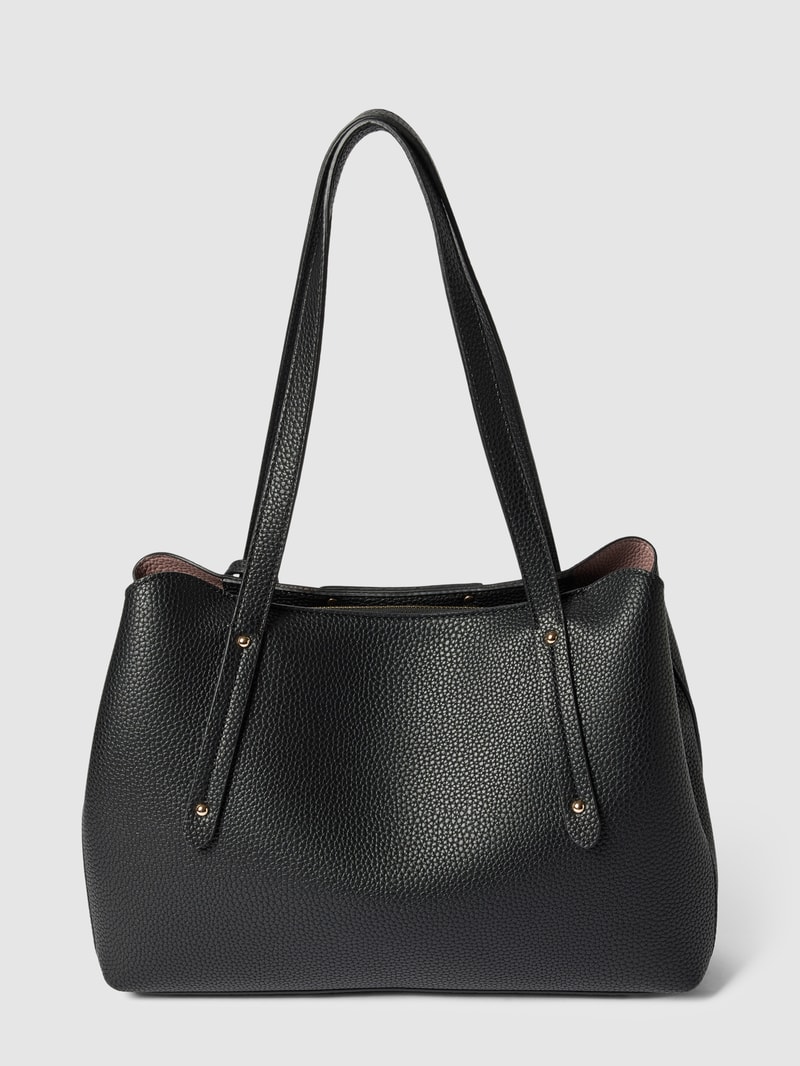 Shopper inklusive abnehmbarer Kuvert-Clutch Modell 'BRENTON' in schwarz