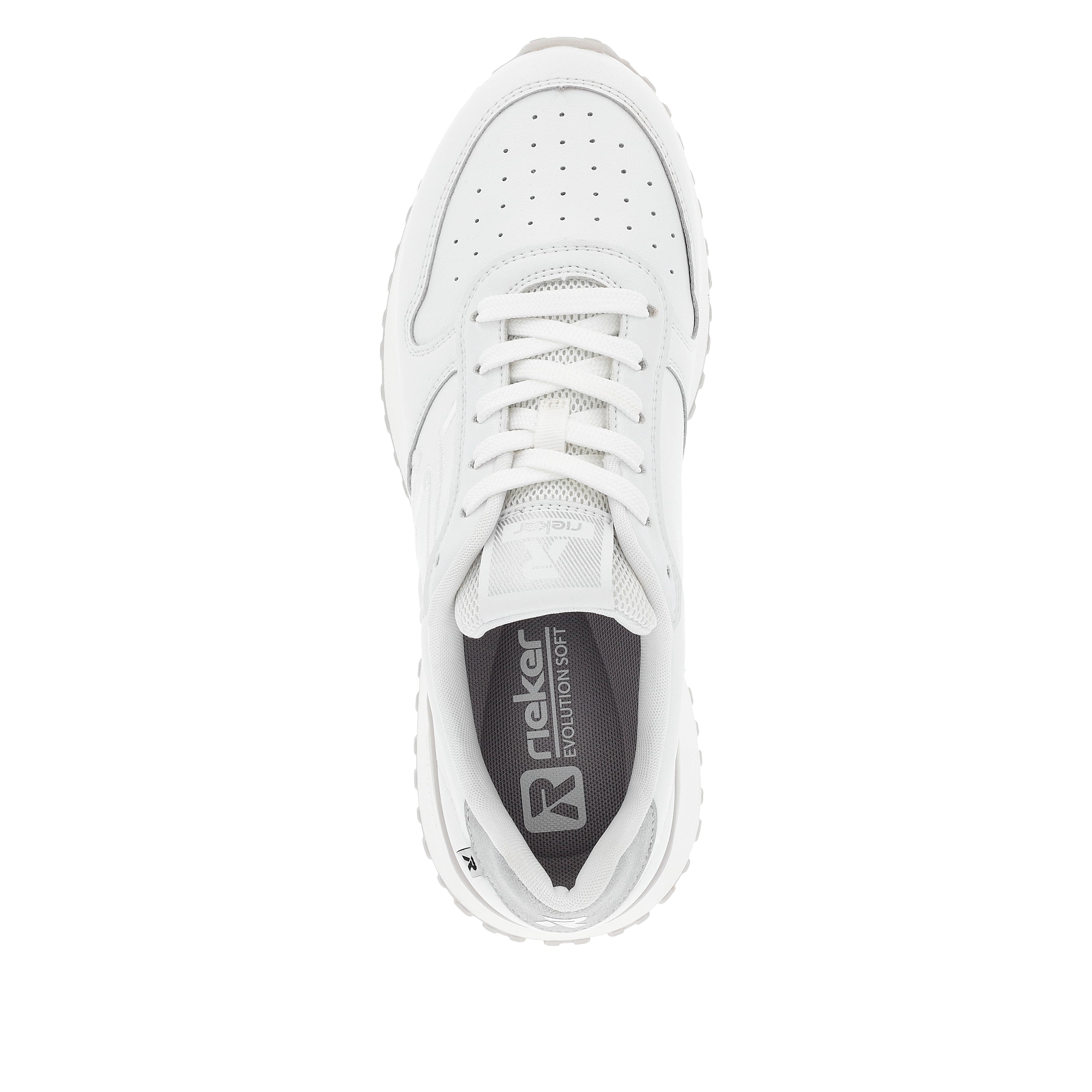 Rieker Damen Sneaker Low snow white