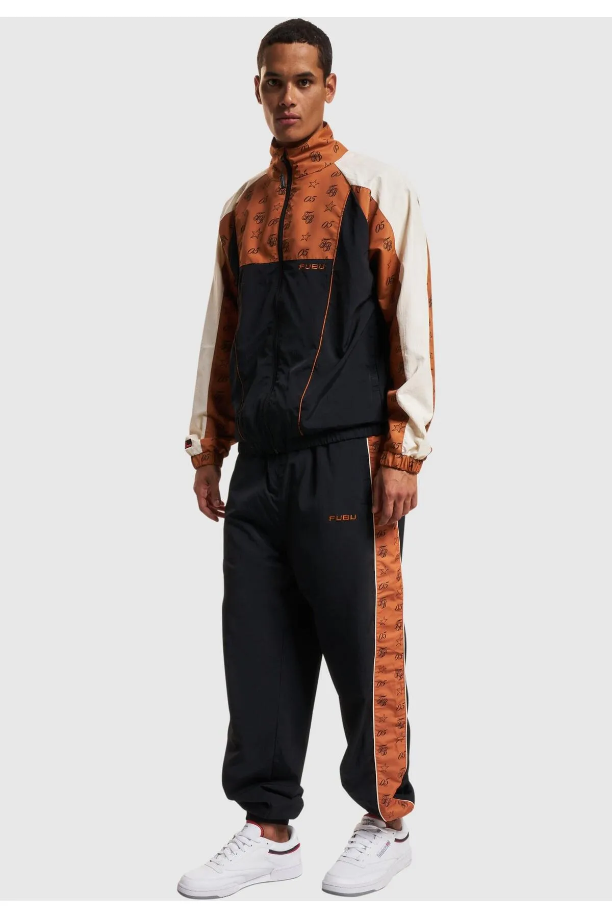 FUBU  Jogginghose - Schwarz - Straight