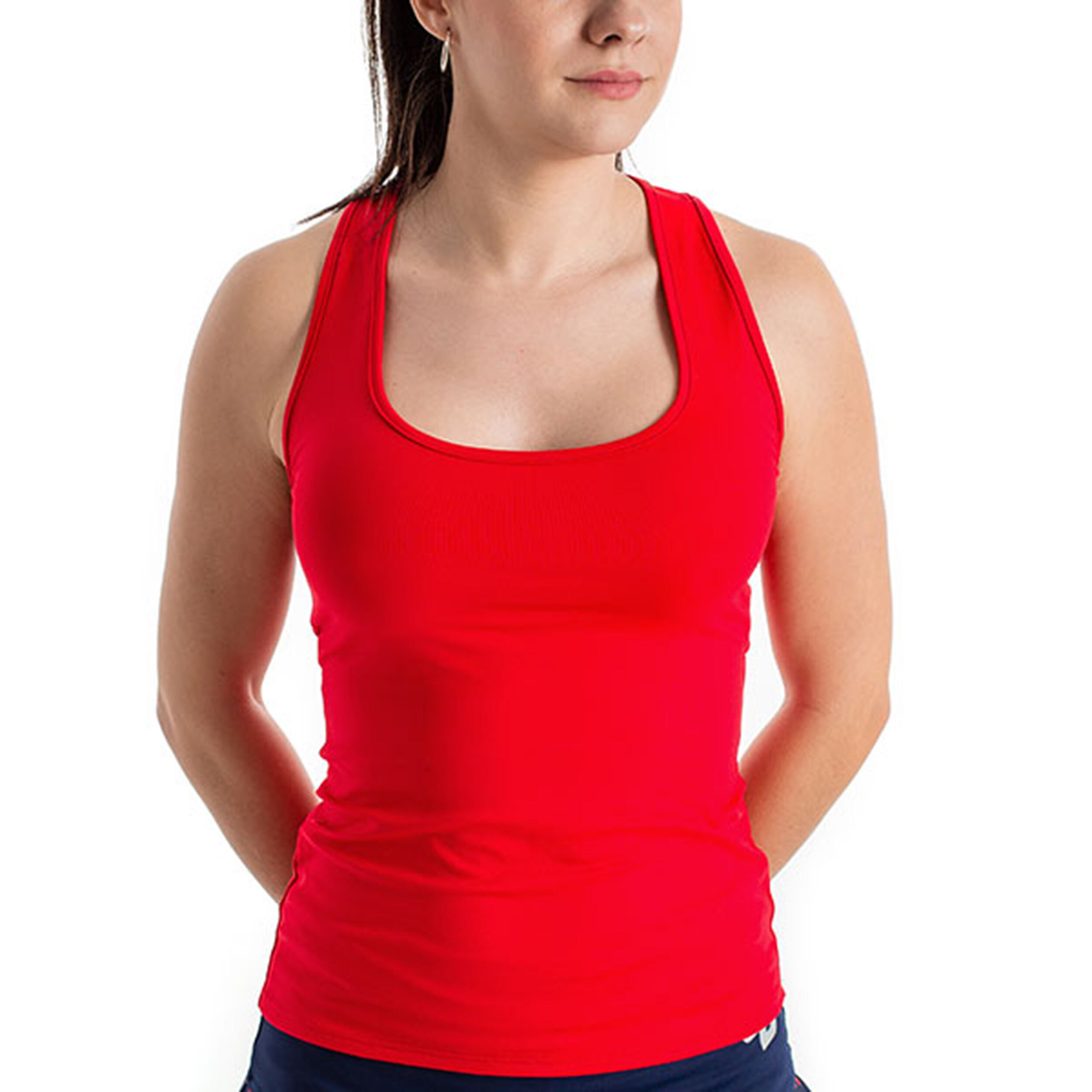 Basic Tank-Top Damen - Rot