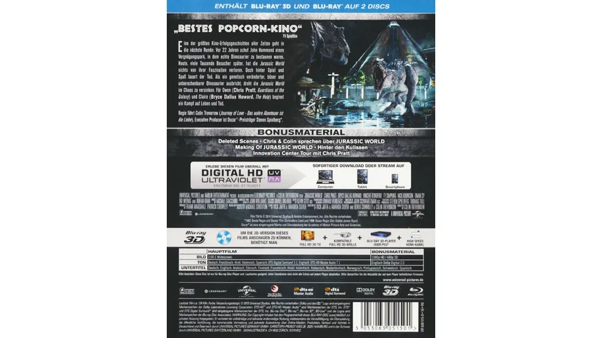 Jurassic World  (+ Blu-ray)