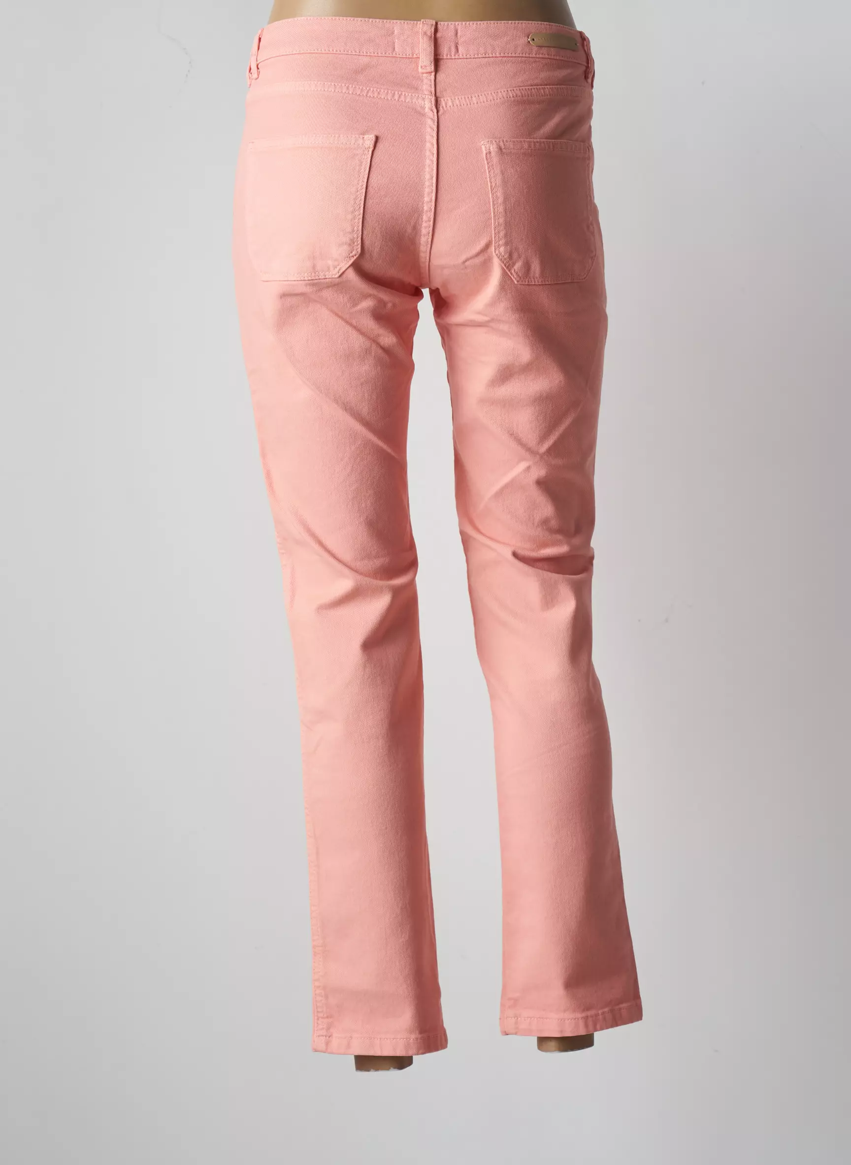 Atelier Boheme Jeans Coupe Slim Femme couleur rose