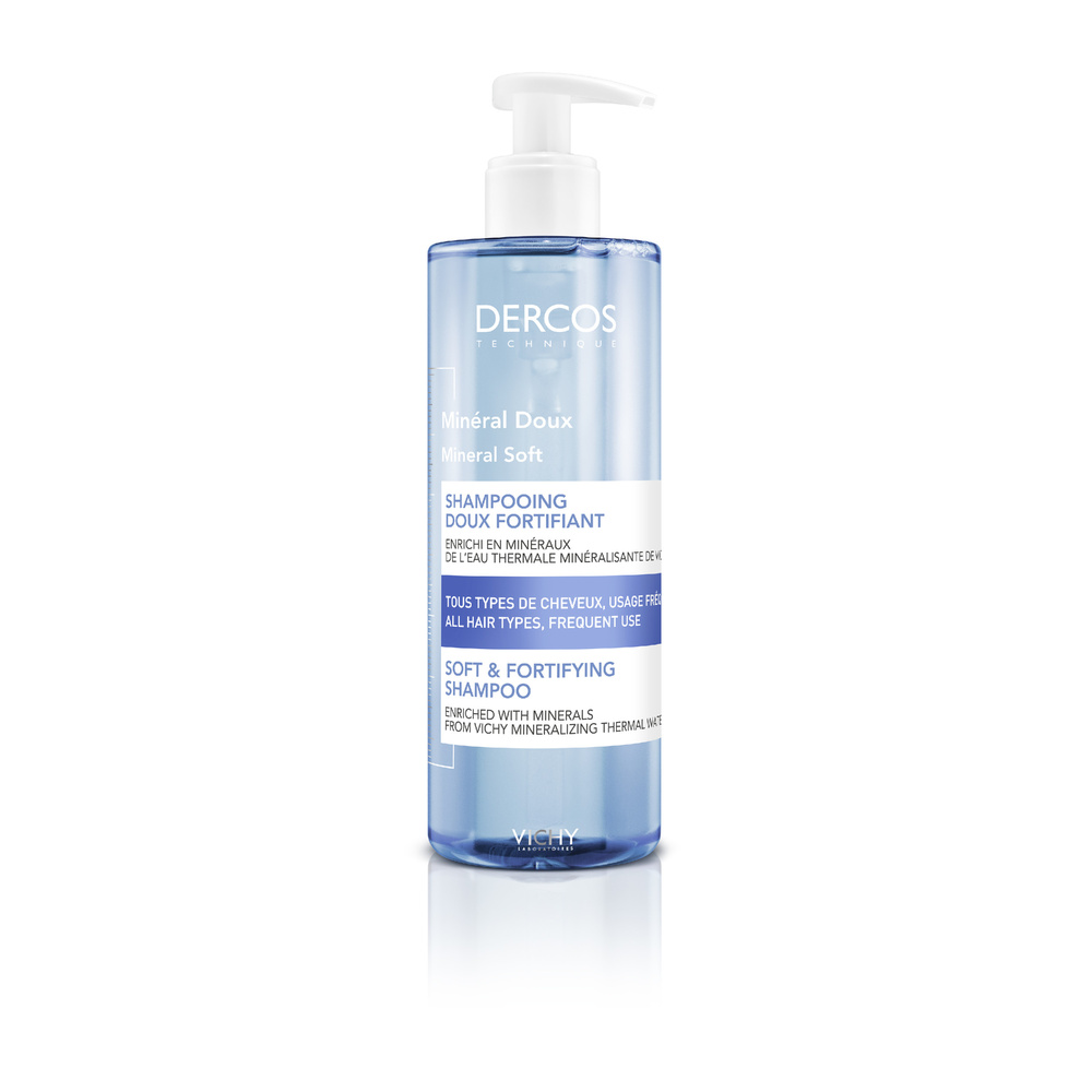 Vichy Dercos Technique Shampooing Doux Fortifiant Tous Types de Cheveux à Usage Fréquent