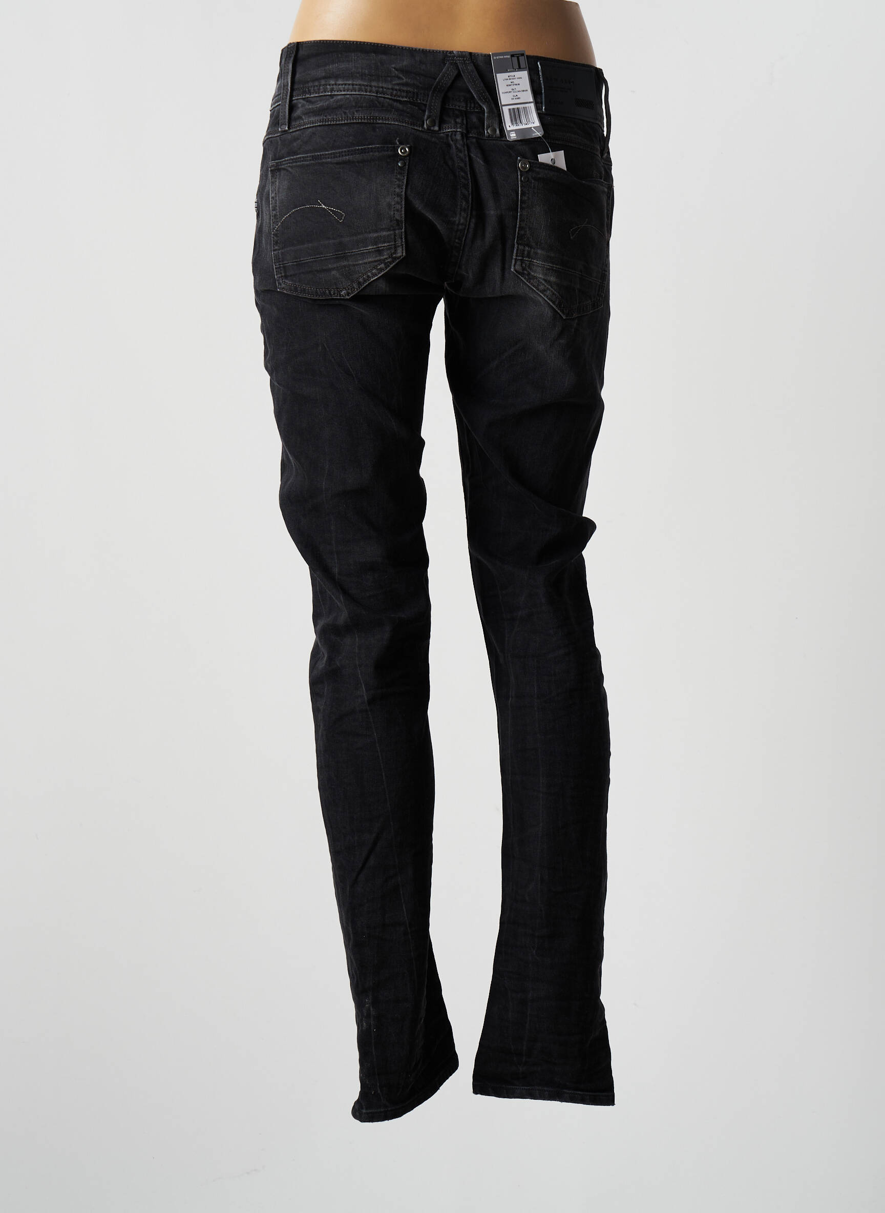 G Star Jeans Coupe Slim Femme couleur noir