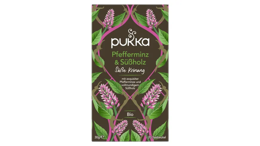 pukka Bio-Kräutertee Pfefferminz & Süßholz 30 g